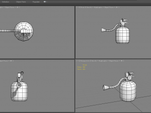 cartoon fire extinguisher 3D Model