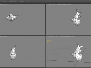 cartoon fire 3D Model