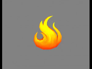 cartoon vlam 3D Model