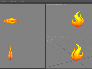 cartoon flame 3D मॉडल