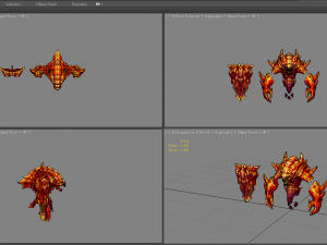 cartoon summon monster - flame demon - fire demon Modelo 3D