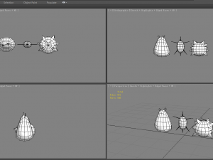 cartoon bacteria - monster 3D Model