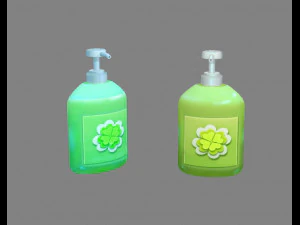 płyn do dezynfekcji rąk z kresk&oacute;wek Model 3D