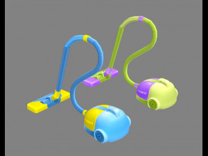 cartoon vacuum cleaner 3D Model