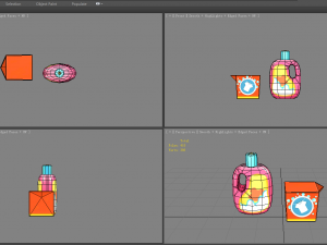 cartoon washing powder and liquid detergent Modello 3D