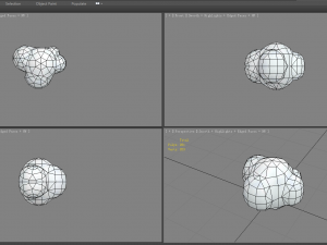 cartoon cloud 3D Model