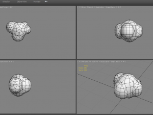 cartoon cloud 3D Model