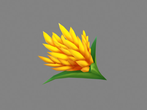 Cartoon ears of wheat - harvest - Farmland crops Model 3D