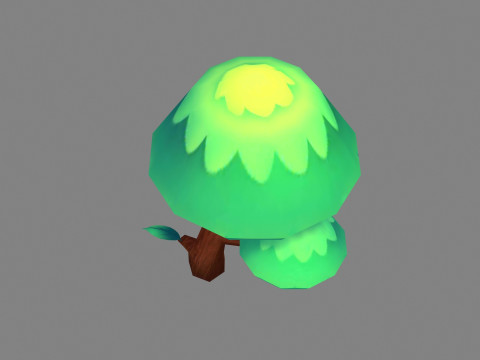 Cartoon small tree Modèle 3D
