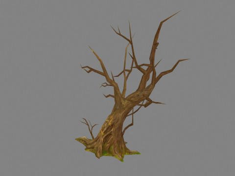 A dead tree - decayed tree - withered tree 3D Model