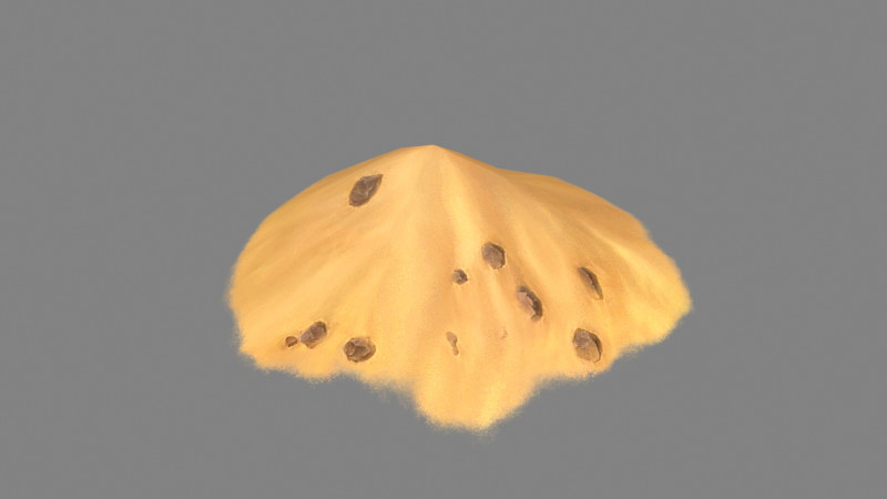 Sand dune 3D Model .c4d .max .obj .3ds .fbx .stl .blend 