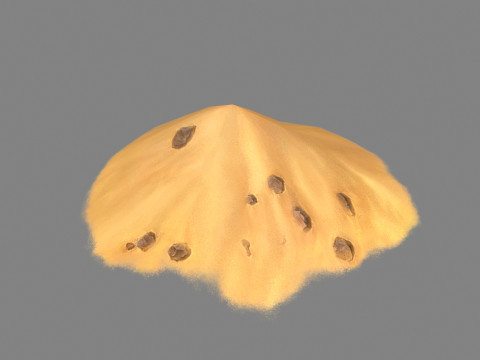 Sand dune 3D मॉडल