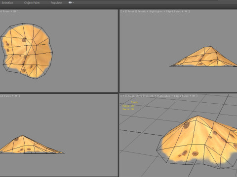 Sand dune 3D Model