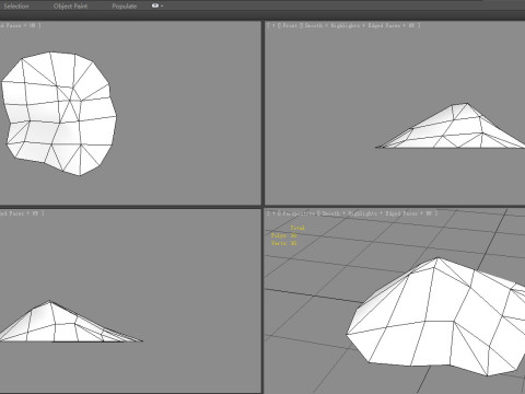 Sand dune 3D Model