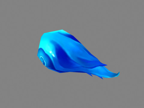 Spellcaster Skill - iceball - Game Skills - frozen ball Model 3D