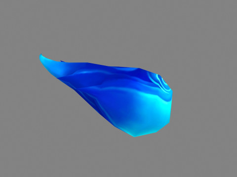 Spellcaster Skill - iceball - Game Skills - frozen ball Model 3D