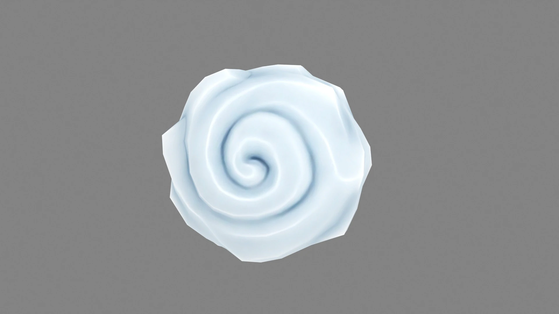 Palla di neve cartone animato - palla di ghiaccio - Abilit&agrave; di gioco - palla congelata Modello 3D .c4d .max .obj .3ds .fbx .stl .blend 