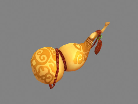 Supporto per zucca dei cartoni animati Modello 3D