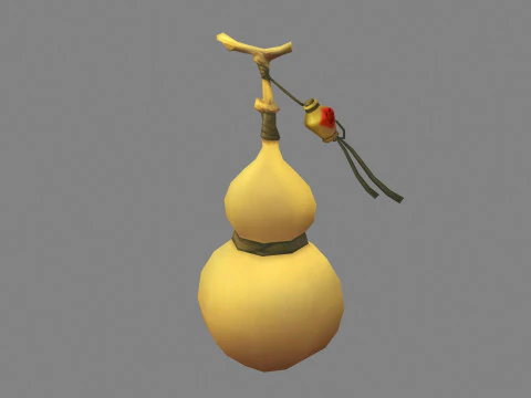 Мультфильм тыква 3D Модель