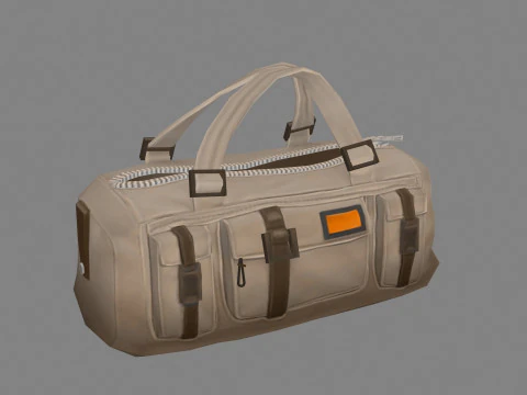 Bolsa de desenho animado - Bolsa esportiva Modelo 3D