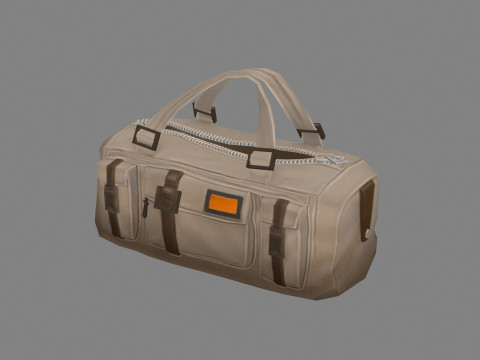 Cartoon handbag - Sports bag Modelo 3D