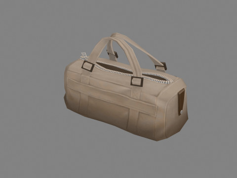 Cartoon handbag - Sports bag Modelo 3D