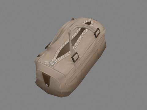 Cartoon handbag - Sports bag Modelo 3D