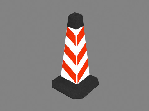 Traffic cone 3D-Modell
