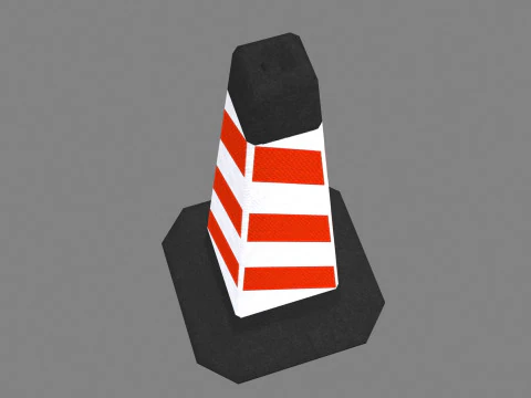 Traffic cone 3D Model