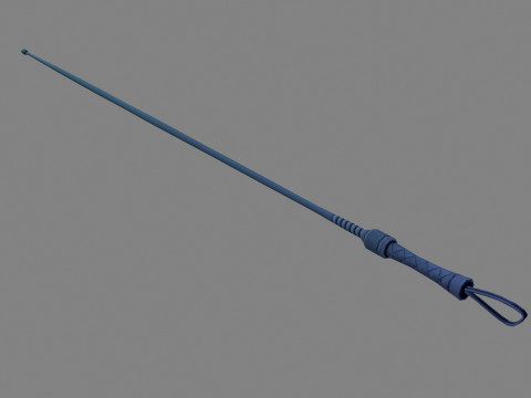 Cartoon whip 3D Model