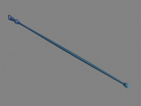 Cartoon whip Modelo 3D