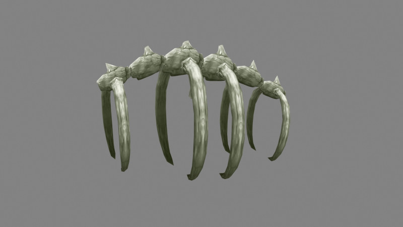 Animal skeleton - Dinosaur bones 3D Модель .c4d .max .obj .3ds .fbx .stl .blend 