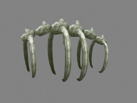 Animal skeleton - Dinosaur bones 3D Model