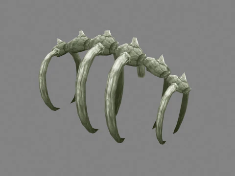 Animal skeleton - Dinosaur bones 3D Model