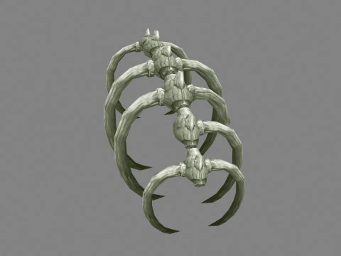 Animal skeleton - Dinosaur bones 3D Model