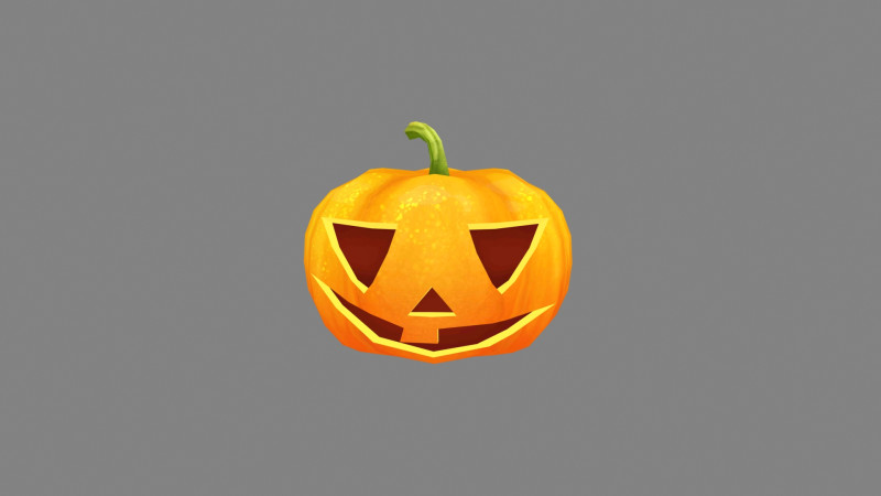 Cartoon Smiley Pumpkin - Smile Modèle 3D .c4d .max .obj .3ds .fbx .stl .blend 