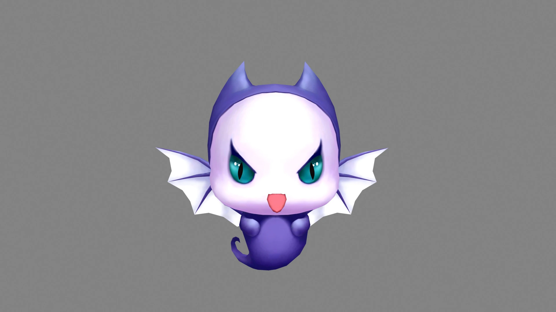 Cartoon ghost demon - vampire 3D Model .c4d .max .obj .3ds .fbx .stl .blend