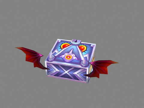 Potw&oacute;r z magicznej książki z kresk&oacute;wek Model 3D