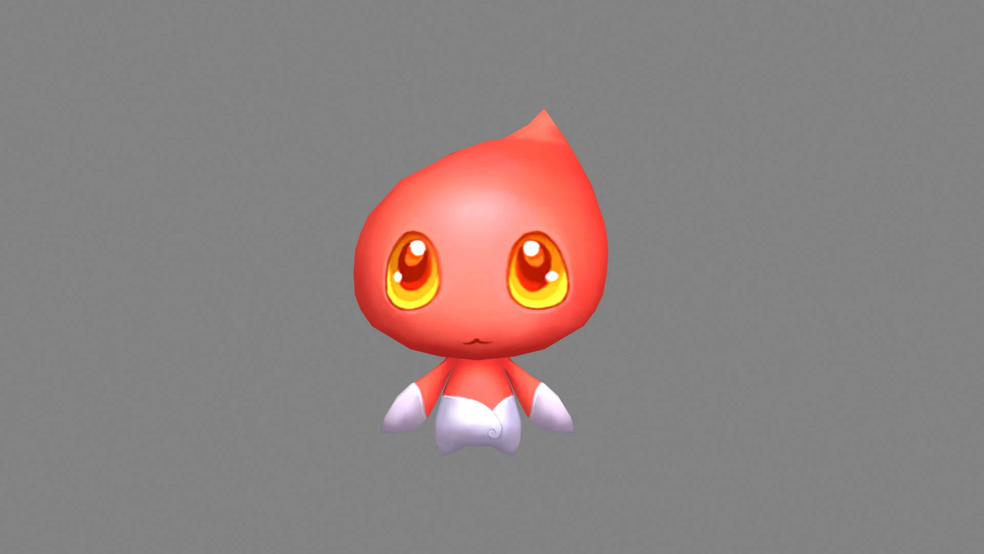 Cartoon flame monster - Balrog 3D Model .c4d .max .obj .3ds .fbx .stl .blend 