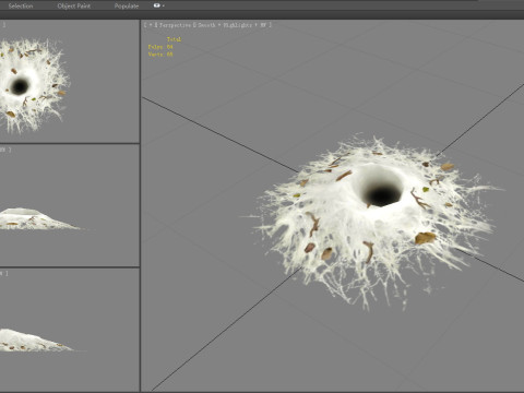 Wormhole - spider cave - lair 3D Модель