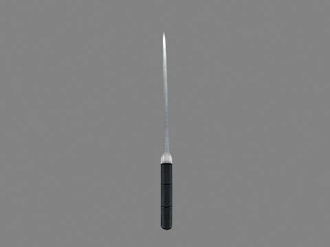 Cartoon dagger knife 3D Model
