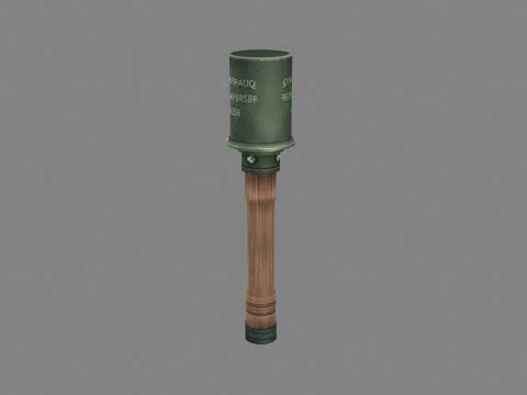 Vintage grenade 3D Model