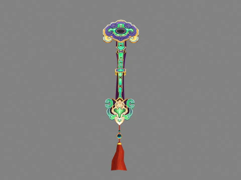 Ruyi - Chinese magic weapon 3D Model