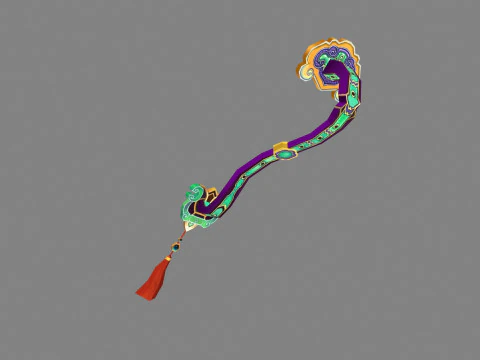 Ruyi - Chinese magic weapon 3D Model