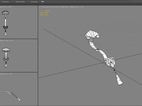 Ruyi - Chinese magic weapon 3D Model