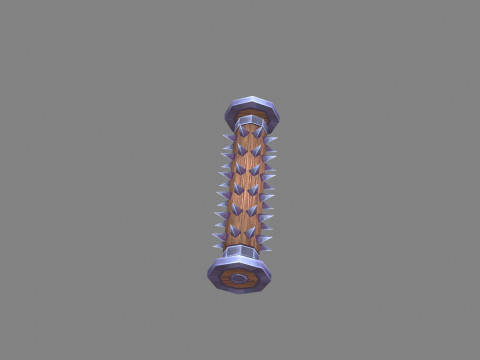Game Trap - Rolling Wood 3D Model