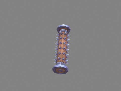 Game Trap - Rolling Wood 3D Model