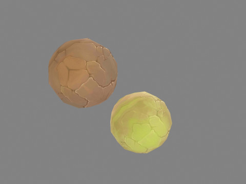 Game Trap - Cartoon Rolling Stones Modelo 3D