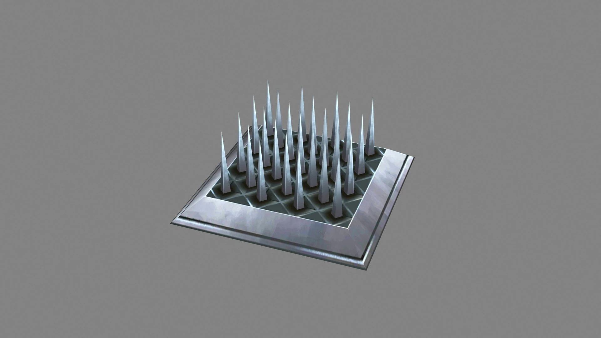 Cartoon Game Trap - thorn 3D Model .c4d .max .obj .3ds .fbx .stl .blend