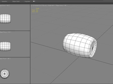 Game Trap - rolling barrel - wine barrel 3D Model